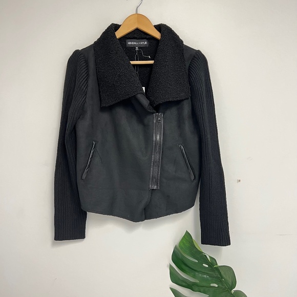 Kendall & Kylie Jackets & Blazers - kendall + kylie moto  jacket